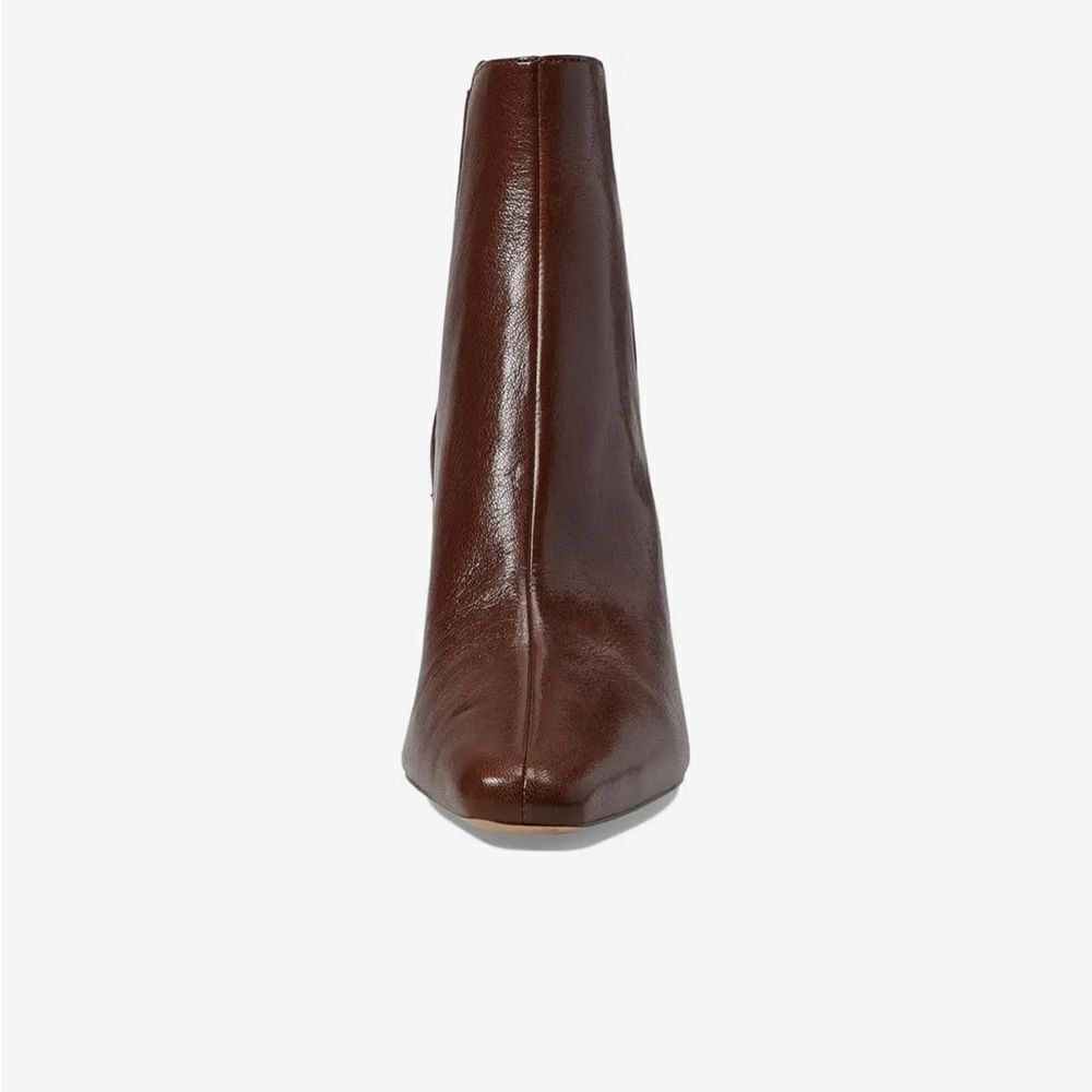 NEW TORY BURCH Coco Brown/ Dark Leather Banana Chelsea Boots 6.5 $578 - Picture 10 of 11